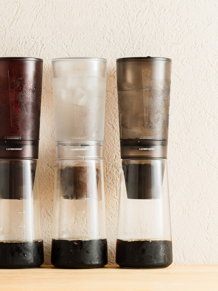Cold Brew Drip Coffee Maker with Ice Drip Pot