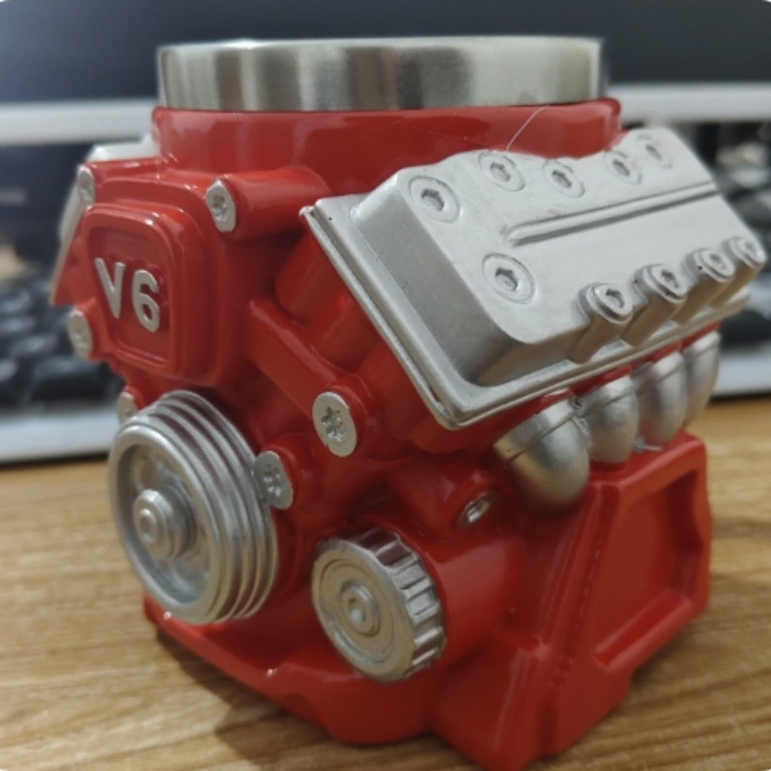 Retro Engine Coffee Mug