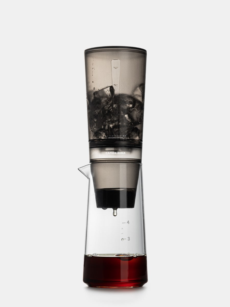 Cold Brew Drip Coffee Maker with Ice Drip Pot