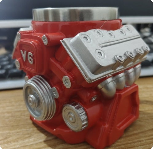 Retro Engine Coffee Mug